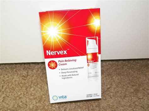 mygreatfinds: Nervex Neuropathy Pain Relieving Cream Review