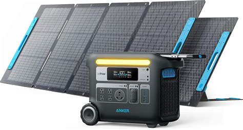 Anker SOLIX F2000 Portable Power Station with Solar Panels