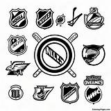 Colorful Nhl Team Logos Coloring Page  Pagescom sketch template