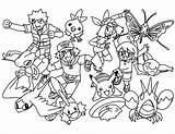 All Pokemon Coloring Pages Free Printable sketch template