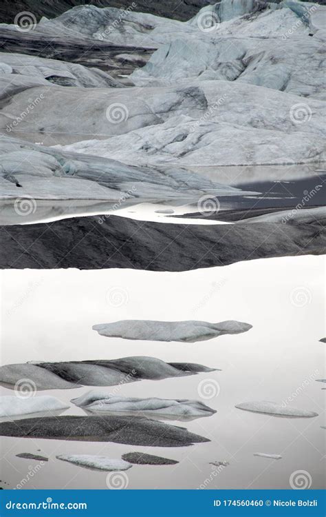 Abstract Background, Wallpaper Made by Nature a Glacier and His Lake ...