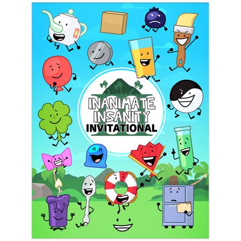 Inanimate Insanity Poster | Official Inanimate Insanity Merch – Creator Ink