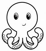 Octopus Coloring Pages Printable  Portal Tribun sketch template