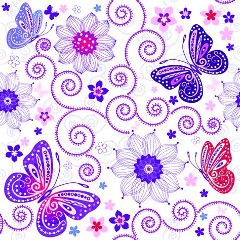 Free 263 Butterfly Pattern Svg SVG PNG EPS DXF File