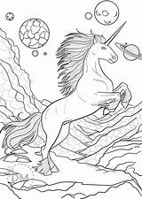 Free unicorn coloring Pages printable  Thunderrolf sketch template