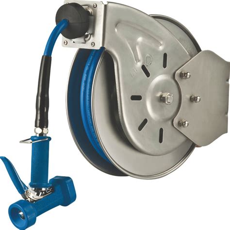 Automatic 11m Retractable Open Stainless Steel Hose Reel