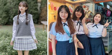 Chinese Women Dress up in School Uniforms From Other Countries ...