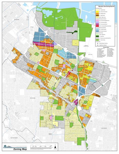 City of Mountain View Zoning Map - Mountain View Coalition for ...