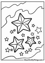 Free Star Coloring Book Pages sketch template