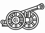 Civil War Cannon coloring Page  ColouringPages sketch template