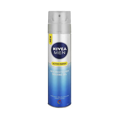 Nivea Men Shaving Gel Skin Energy 200ml - Med365