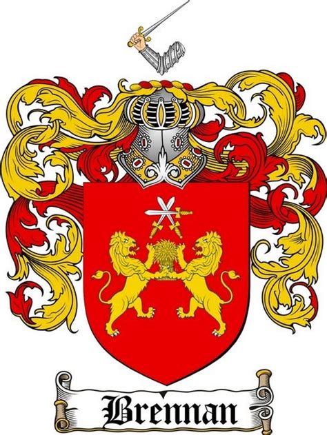 7 best images about Brennan Coat of Arms/ Brennan Family Crest on Pinterest