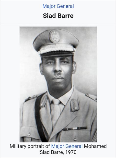 Mohamed Siad Barre Quotes