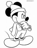 Mickey Mouse Christmas Printable Coloring Pages sketch template