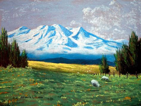How to Draw a Snow-Capped Mountain in Pastel — Online Art Lessons