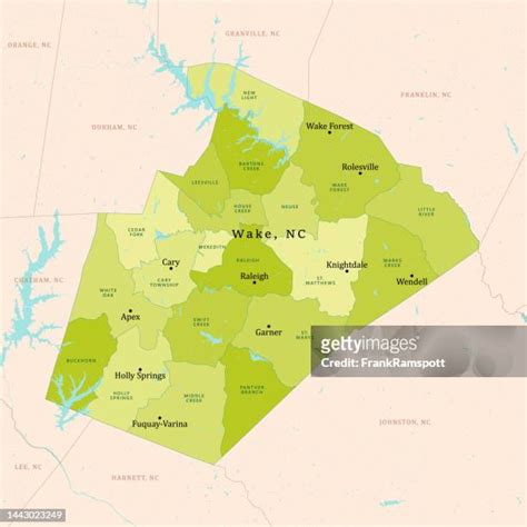 North Carolina Counties Map Photos and Premium High Res Pictures ...