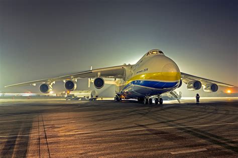 Download Aircraft Transport Aircraft Vehicle Antonov AN-225 Mriya HD Wallpaper