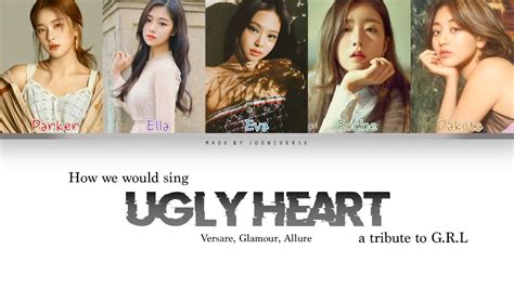 cover of Ugly Heart by G.R.L by Versare, Glamour and Allure - YouTube