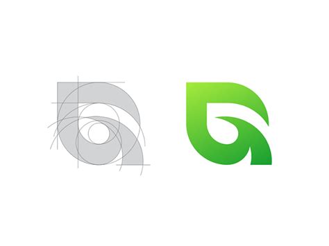 Leaf + G Logo