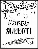 FREE Sukkot Coloring Page By Yom Tov  Teachers Pay sketch template
