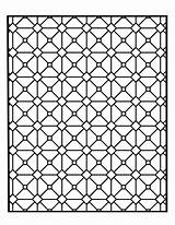 Coloring Pages  Squares And Triangles Geometric Page sketch template