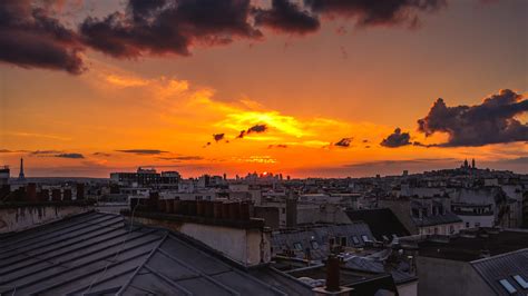 Paris sunset from a rooftop [OC] [5932x3337] | Paris sunset, Night landscape photography, Night ...