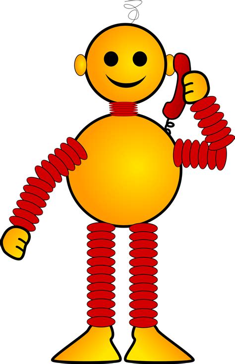Free To Use & Public Domain Robot Clip Art - Png Cartoon Robot Jpg Transparent Png - Full Size ...