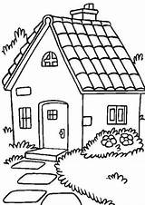 Free & Easy To Print House Coloring Pages  Tulamama sketch template