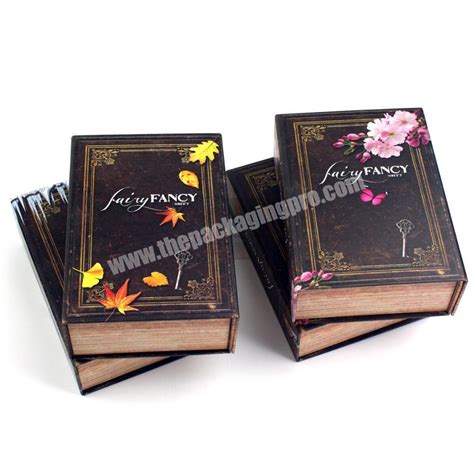 Wholesale Custom Cardboard Book Packaging Box in Shape of Book