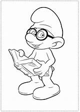 Smurfs Colorare Puffi Smurfete Dinokids Smurfette Arrumando Gorro  sketch template