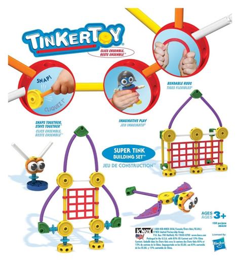 Tinker toys, Building toys, Toys