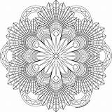 Large Mandala Coloring Pages At GetDrawings  Free Download sketch template