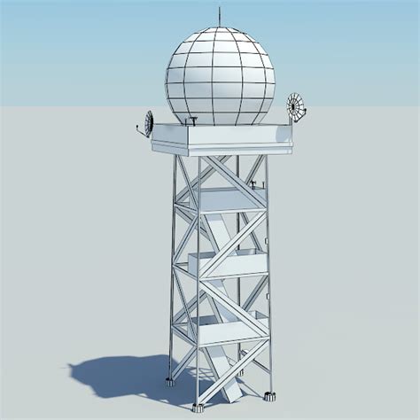 3d radar tower