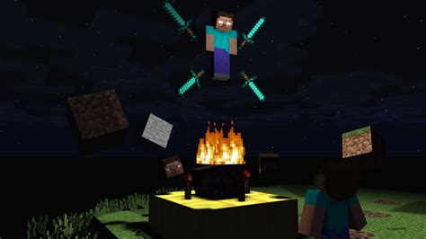 🔥 Free Download Herobrine Minecraft Wallpaper Comics Art by @awilson ...