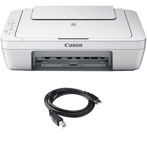 Canon PIXMA MG2522 Wired All-in-One Color Inkjet Printer with USB Cable ...