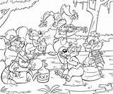 Swamp Jamboree — Weasyl sketch template