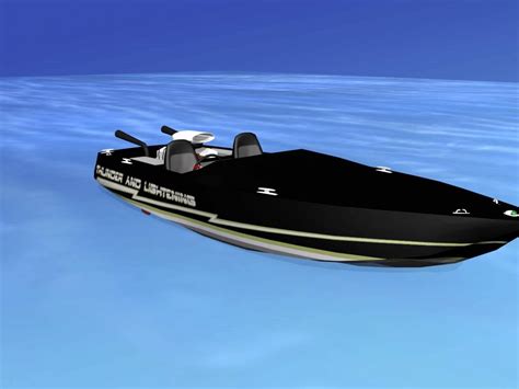 Drag Boat - 3D Model by Dreamscape Studios