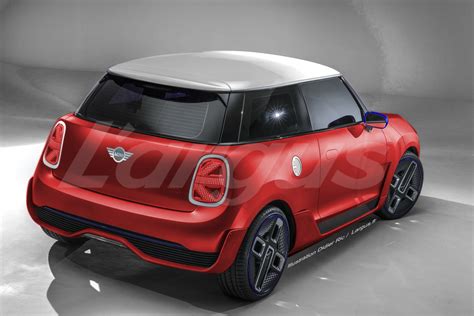 Photo 2 - Nouvelle Mini 4 2024 vue arrière rouge - La nouvelle génération de la Mini arrivera en ...