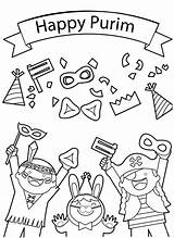 Free Purim Coloring Pages Pdf  Coloringfoldercom sketch template