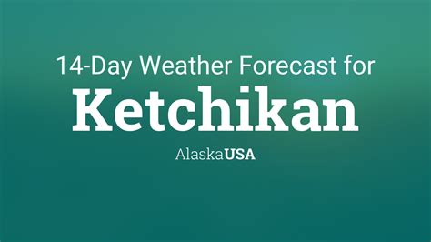 Ketchikan, Alaska, USA 14 day weather forecast