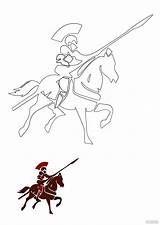 Knight Horse Coloring Page In PDF  Download Templatenet sketch template
