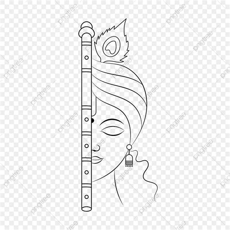 Share 171+ krishna with flute sketch latest - hoaviethotelcb.com.vn