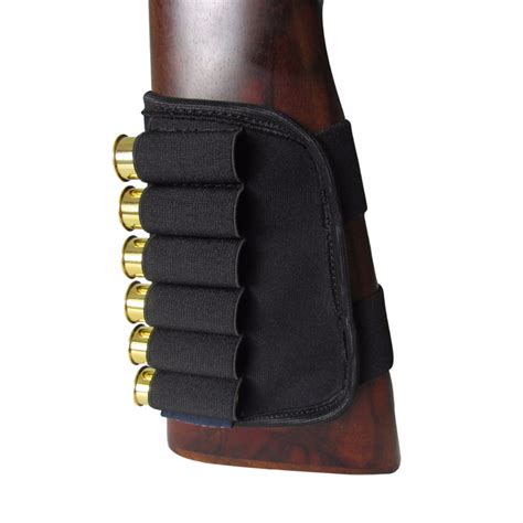 Shotgun 12 Gauge Buttstock Ammo Shell Holder 6 Rounds | PCP Mart