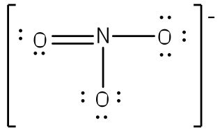 In NO3^ - ion, find the number of bond pairs and lone pairs of ...