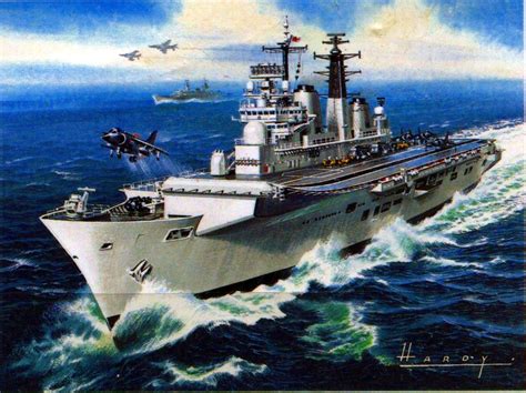 HMS Invincible, Falklands War Falklands War, British Armed Forces, Halliday, Navy Ships ...