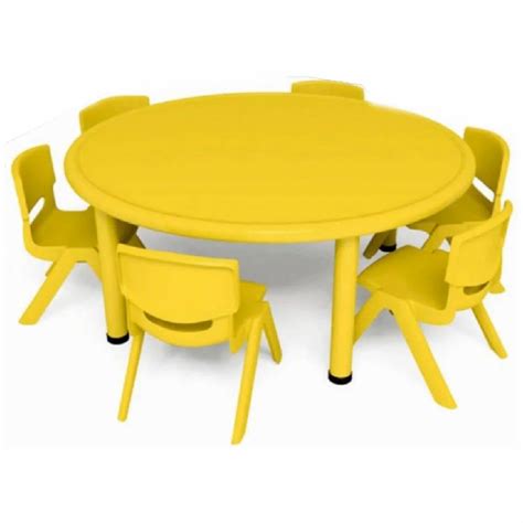 YP 114 Plastic Round Table at Rs 6490/piece | Kids Plastic Study Table ...