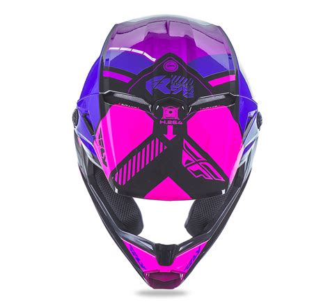 Fly Racing Pink/Purple/Black Adult & Youth Kinetic Elite Onset Dirt ...