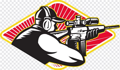 Rifle Hunting Shooting, shooting training, logo, weapon, rifle png ...