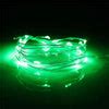 20 Green LED Micro Fairy Wire String Lights (6ft, Battery Operated) from PaperLanternStore at ...