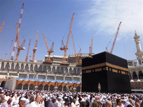 3: Approaching the black cube, Kaaba. Source: the author performing ...